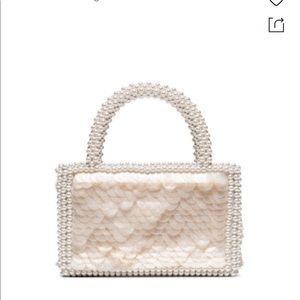 Shrimps Pax Pearl and Shell Bag - NWT